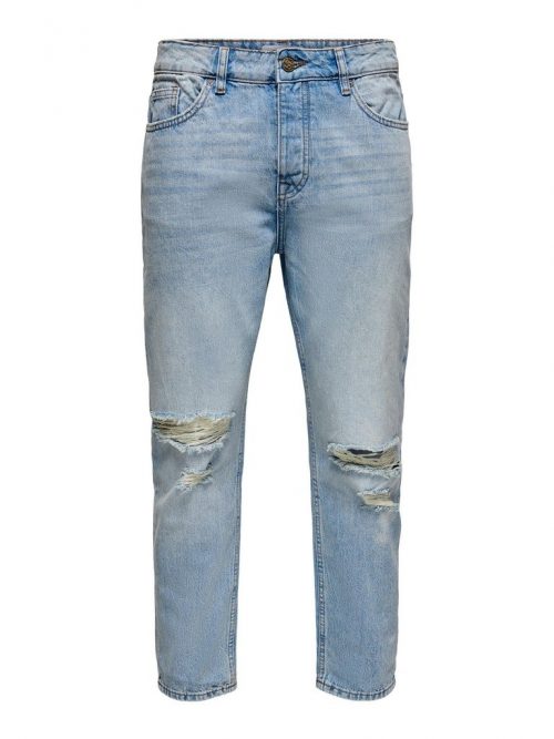 Jeans Cropped Denim Uomo